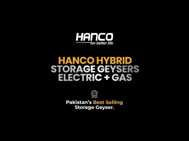 All New Hanco Electric + Gas Storage Geysers | Water Heater Energy Efficient | Best Selling Geysers