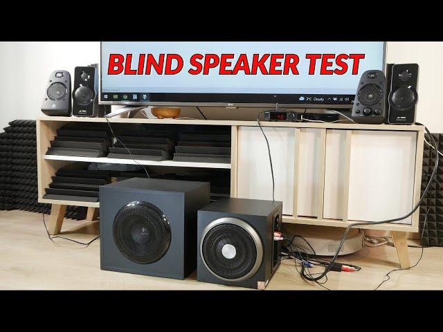 F&D A320 vs Logitech Z623 2.1 - BLIND SPEAKERS TEST