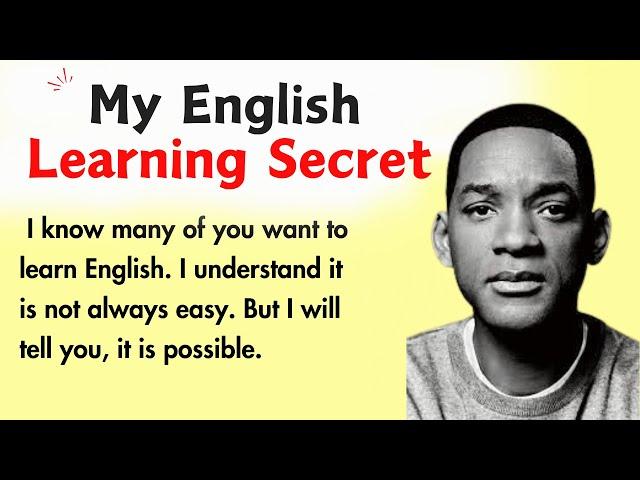 My English Learning Secret || Learn English Through Story || Improve Your English Skills