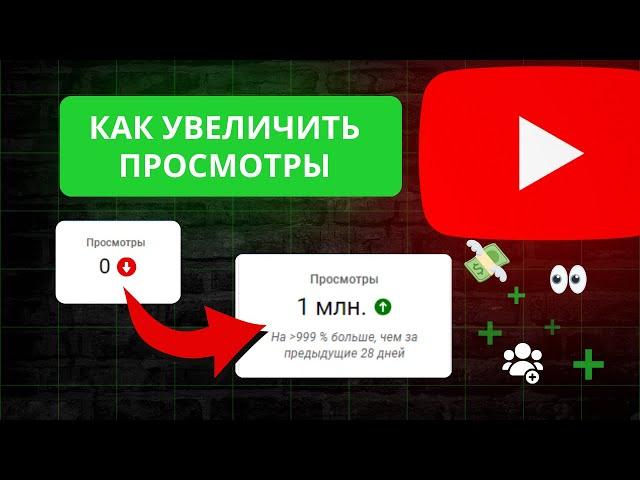 Как набирать просмотры в YouTube, как набрать подписчиков 2024