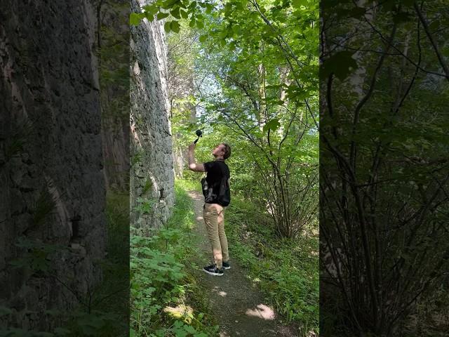 Discovering the magnificent ruins of Neckarburg Castle near Rottweil, Germany 2023 #shorts