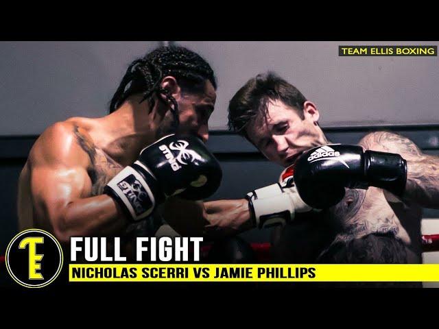 TEAM ELLIS PROS COLLIDE! NICK SCERRI VS JAMIE PHILLIPS - FULL FIGHT