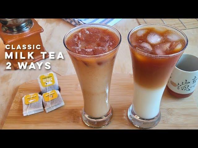 DIY Milk Tea at Home | Easy Classic Milk Tea 2 Ways | Make Your Own Milk Tea