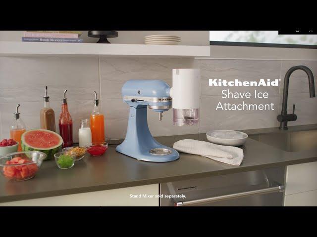 KitchenAid Ice Shave Attachment | How to use