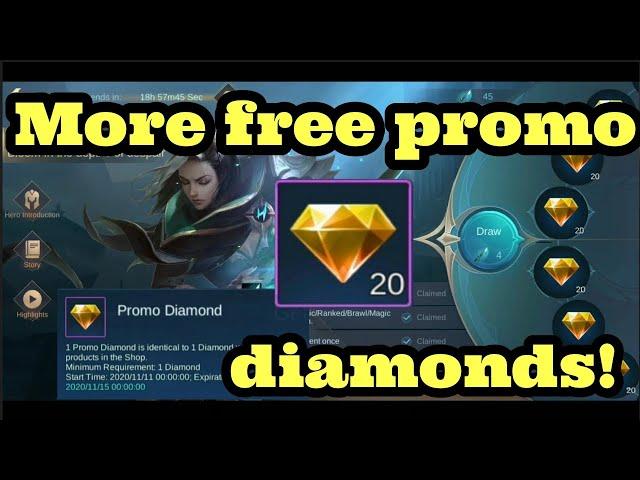 HOW TO GET MORE FREE PROMO DIAMONDS | MOBILE LEGENDS