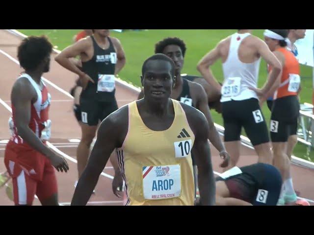 Marco Arop Runs 1:43 in Canadian Trials 800m Prelims  [Full Race]