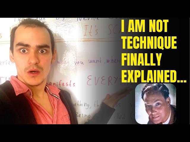 THIS WORKS SO FAST IT'S SCARY! | I Am NOT Technique | Neville Goddard