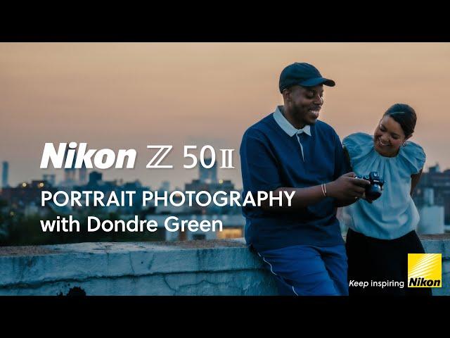 Nikon Z50II | My life with a camera | Portrait photography with Dondre Green