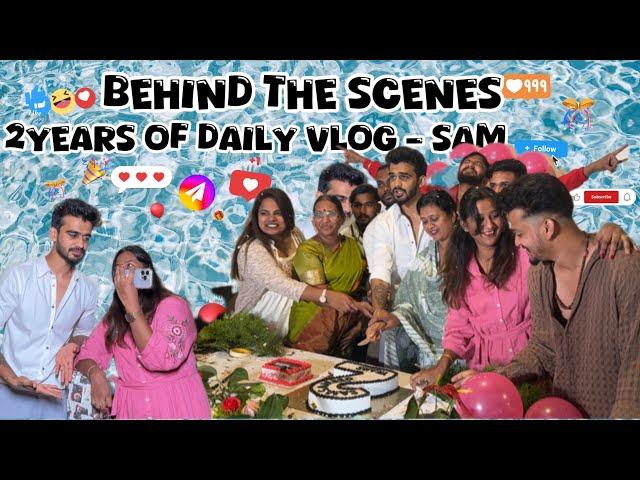 Nandhu Sahil own business yawadhu anta comment madi 2yrs Daily Vlog Celebration @Samsameerinsta76