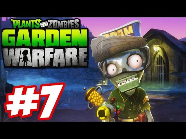 Plants vs Zombies: Garden Warfare - Multiplayer #7 - Mr. Robot Wannabe!? VERY CLOSE GAME!