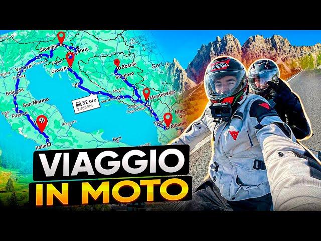 6 STATI in 4 Giorni - *Viaggio in MOTO*