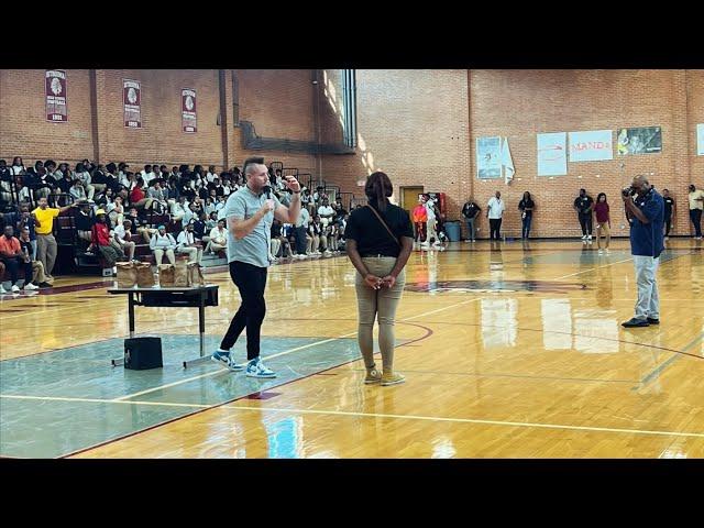 A public school let Christian illusionist Bryan Drake trick kids into attending a religious rally