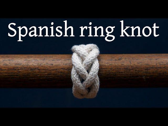 Spanish ring knot- 2 pass