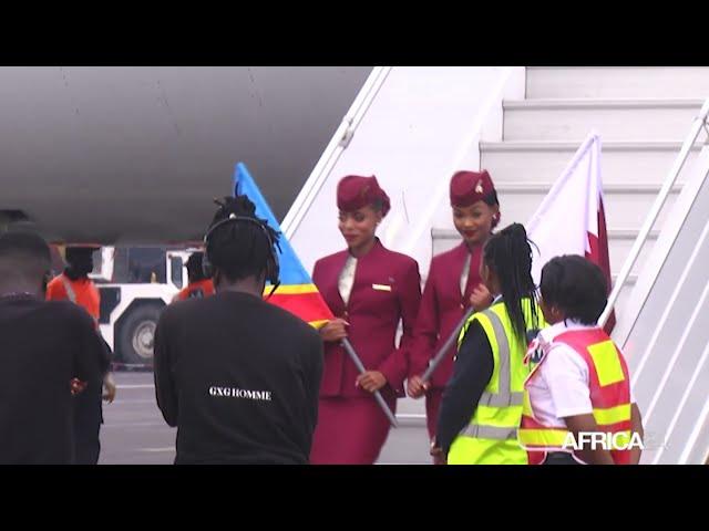 Qatar Airways effectue son premier vol à destination de Kinshasa en RD Congo