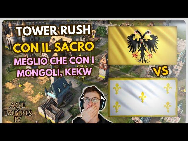 Guida ITA: Come fare tower rush con il Sacro Romano Impero (stream ) ► Age of Empires IV ◄