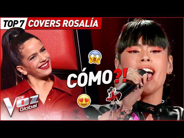 Unexpected ROSALÍA covers on The Voice