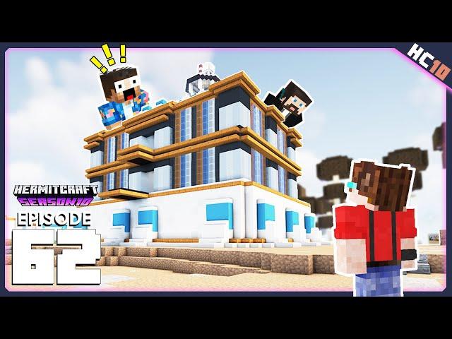 I BOUGHT HIS WHOLE BASE! | HermitCraft 10 | Ep 62