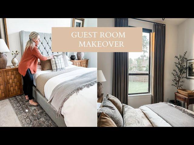 Guest room makeover | budget friendly tips