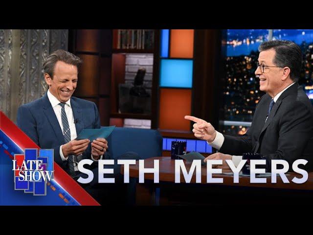 “Colbert Made A Mistake” - Seth Meyers Brings “Corrections” To The Late Show