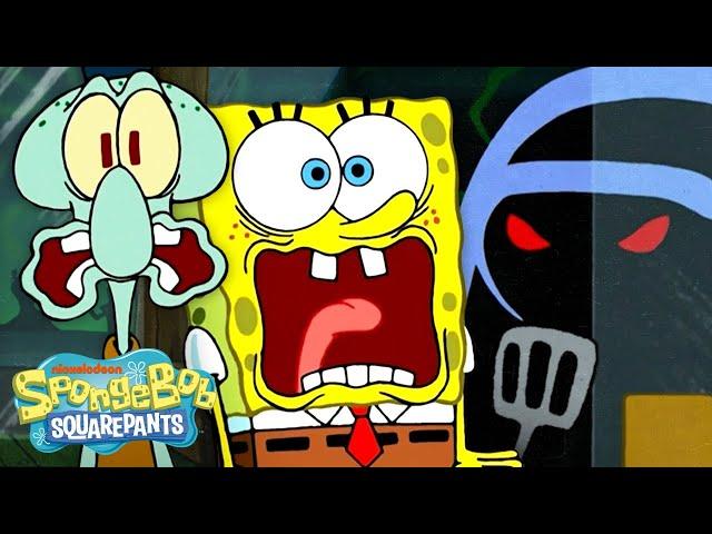 SpongeBob's SCARIEST Episodes Ever  | 60 Minute Compilation | @SpongeBobOfficial