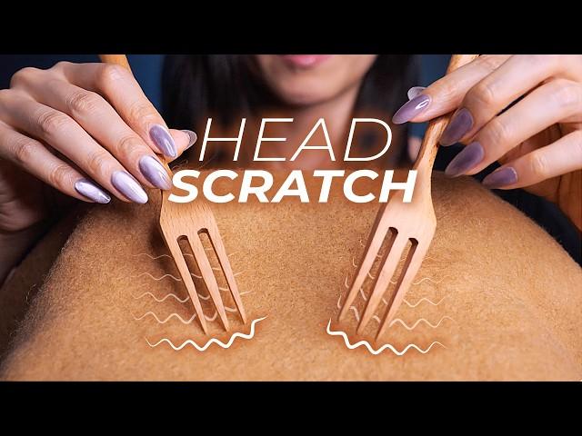 ASMR Scratching the Back of Your Head to Put You to Sleep (No Talking)