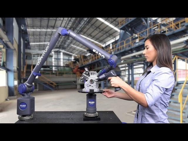 FARO 8-Axis Quantum ScanArm: Faster and Easier Scanning with FARO 8-Axis
