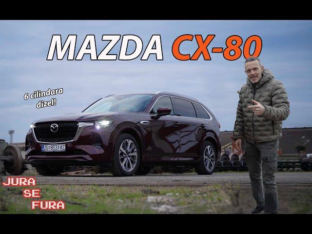 Za ljubitelje dizela i prostora! Mazda CX-80 - Jura se fura