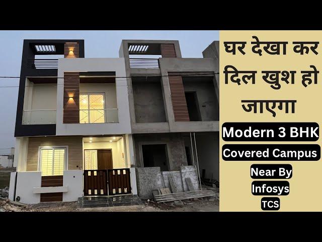 VN49 | 3 BHK Ultra Luxury Fully Furnished Modern Architectural Design | Call 9977777297 | House Tour