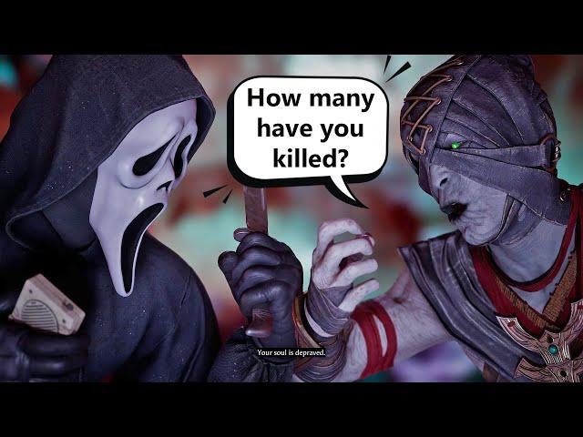 MK1 - Characters are Shocked by Ghostface's Depravity