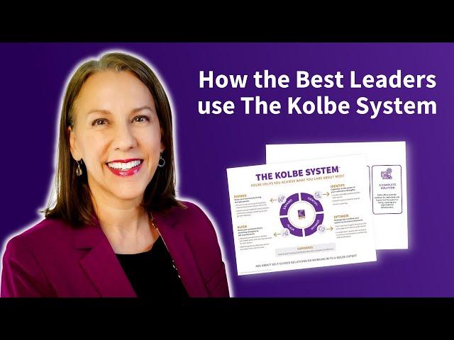 How the Best Leaders use Kolbe Strengths