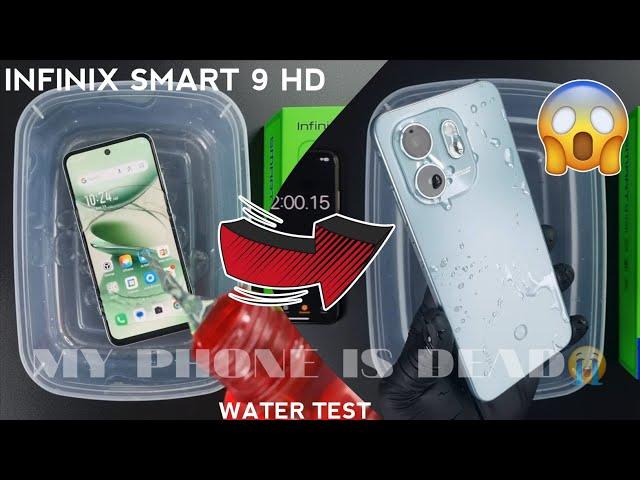 Infinix Smart 9 HD Water Test | Let's See if Smart 9 HD is Actually Waterproof or Not?