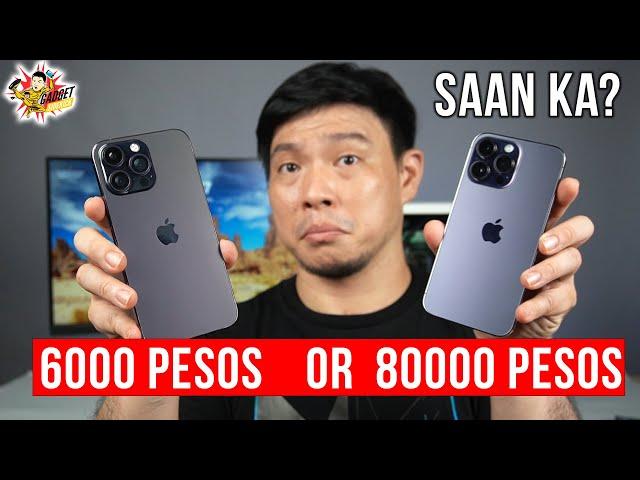 IPHONE 14 PRO MAX INTENSE BATTLE - 6,000 or 80,000 Pesos? | Gadget Sidekick