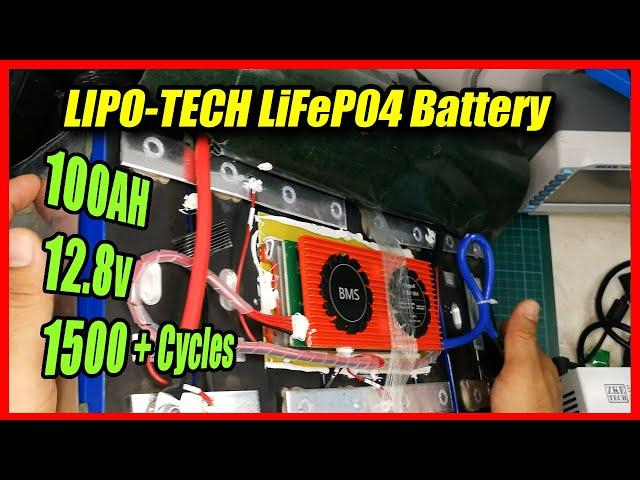 Lipo-tech 100Ah LiFePO4 Battery Teardown