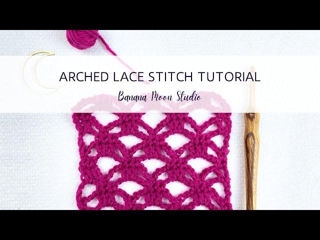 Lace Stitch Crochet Tutorial