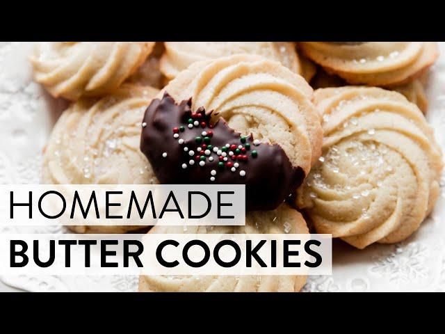 Homemade Butter Cookies | Sally's Baking Recipes