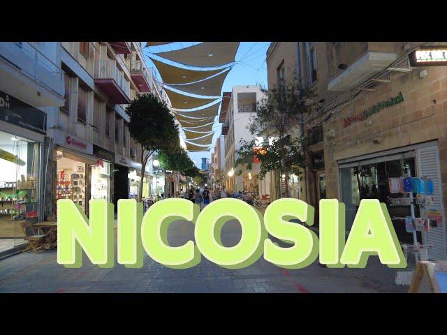 NICOSIA | 4K | walking tour