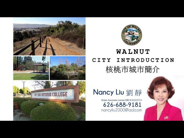 Walnut City Introduction by Nancy Liu REMAX 2000 Realty