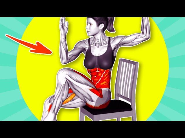  These 10 CHAIR EXERCISES Will Change Your Entire Body