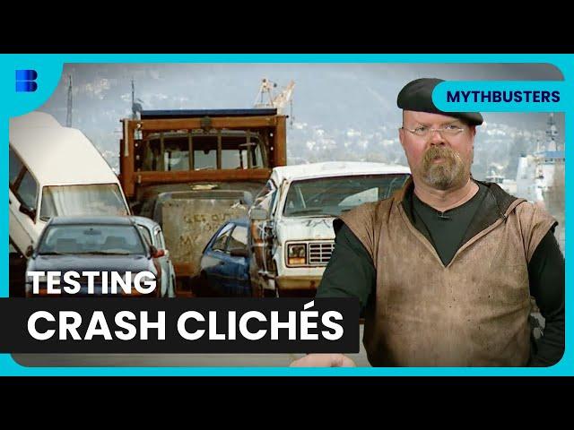 Testing Hollywood's Crash Clichés - Mythbusters - Science Documentary