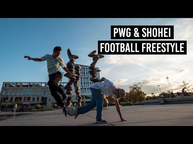 PWG & SHOHEI - FOOTBALL FREESTYLE in Malmö, Sweden