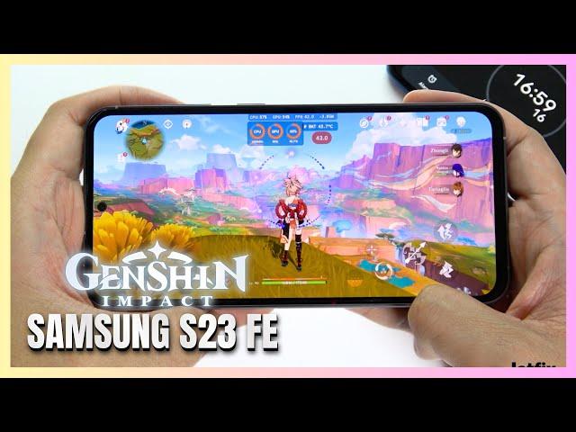 Samsung Galaxy S23 FE Genshin Impact Gaming test Update