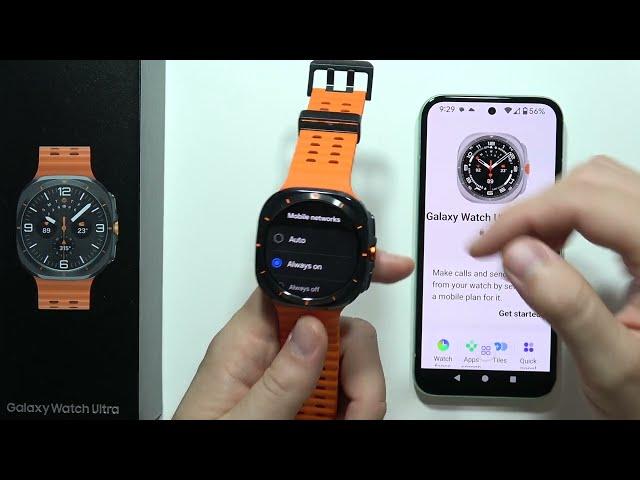 Does SAMSUNG Galaxy Watch Ultra have eSIM?