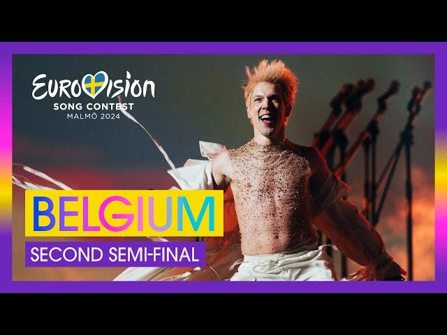 Mustii - Before The Party’s Over (LIVE) | Belgium  | Second Semi-Final | Eurovision 2024