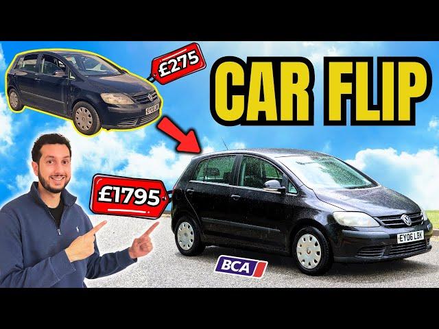 THE ULTIMATE BUDGET CAR FLIP | £275 TO £1795 - HERE’S HOW!