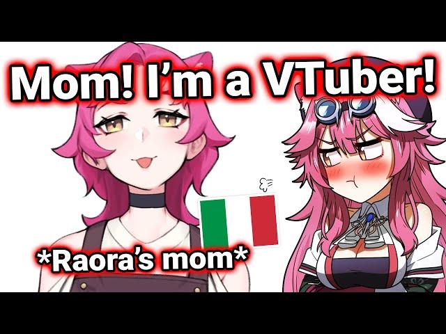 Raora tried to tell her mom she's a VTuber after getting roasted by her