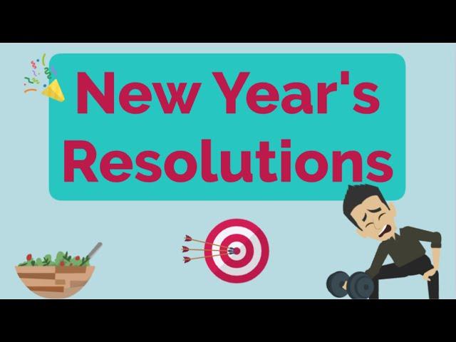 New Years Resolutions | Goals for the New Year