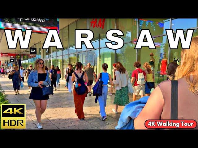 WARSAW 2024 | Exploring Europe's Fastest Growing City! | 4K HDR