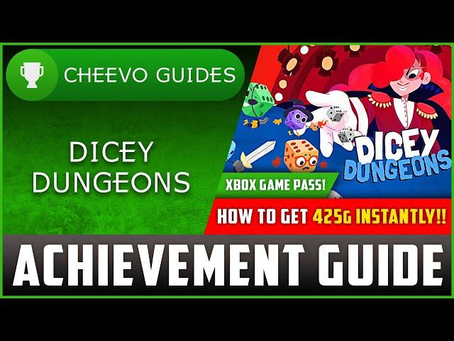 Dicey Dungeons - Achievement Guide (Xbox) **425G INSTANTLY WITH XBOX GAME PASS**