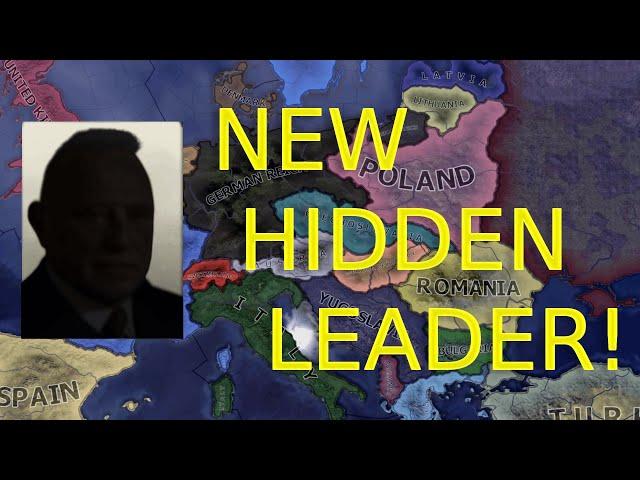 Secret HOI4 Leader which NO ONE EVER had Before