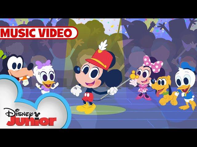 Mickey Mouse March | Disney Junior Wonderful World of Songs | Mickey Mouse Funhouse | @disneyjr